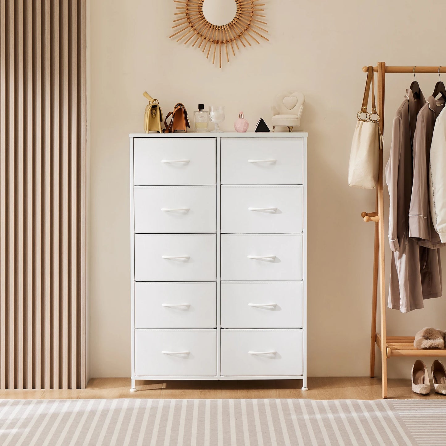 Wardrobe Steel Frame Closet For Storage Cabinet