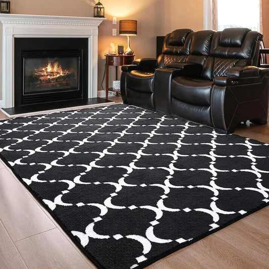 Shag Area Rug Memory Foam Rug 6x9 Feet,