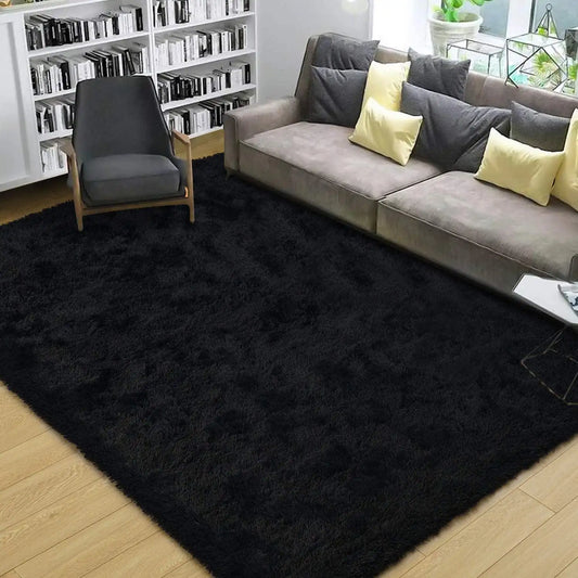 Fluffy Fuzzy Non Slip Area Rug