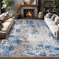 Area Rugs Soft Large Modern Abstract Machine Washable Non Slip Carpet , Low Pile Rugs