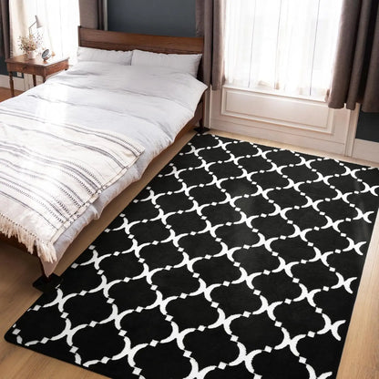 Shag Area Rug Memory Foam Rug 6x9 Feet,