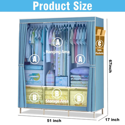 Closet Wardrobe Portable Organizer