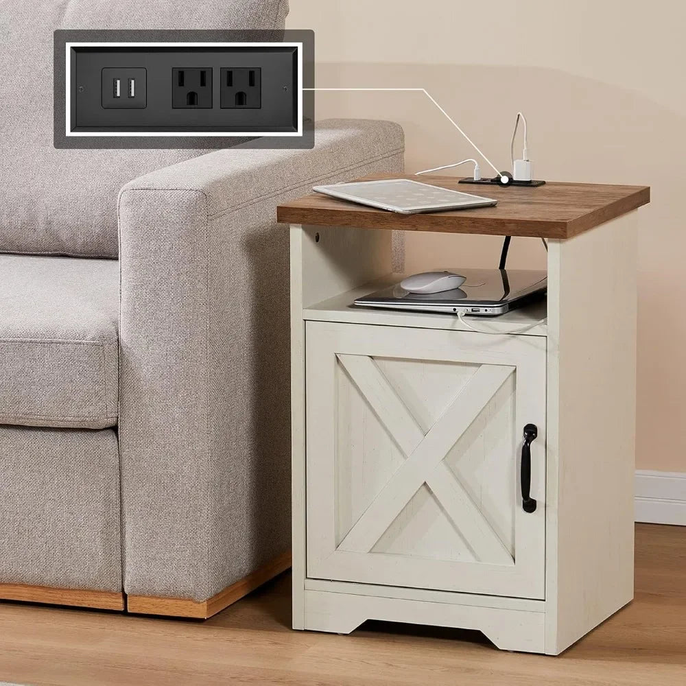 3-Piece Farmhouse Coffee and end tables