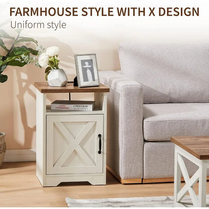 3-Piece Farmhouse Coffee and end tables