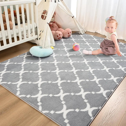 Shag Area Rug Memory Foam Rug 6x9 Feet,