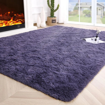 Fluffy Fuzzy Non Slip Area Rug