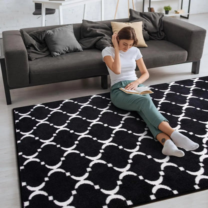 Shag Area Rug Memory Foam Rug 6x9 Feet,