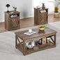 3-Piece Farmhouse Coffee and end tables