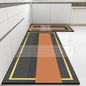 Kitchen Carpet Non-slip Oil-proof Rug Waterproof Leather Floor Mat