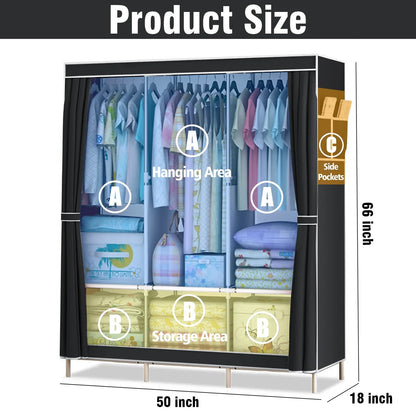 Closet Wardrobe Portable Organizer