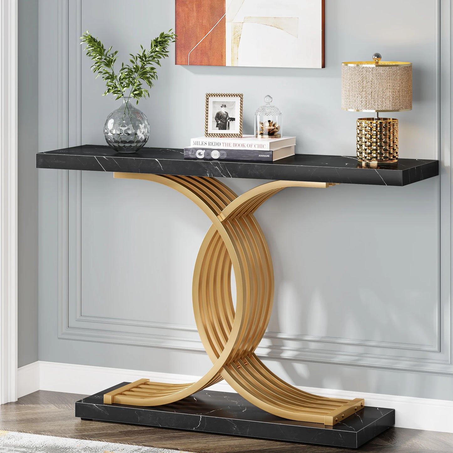 Entryway Table, Modern 39-Inch Console