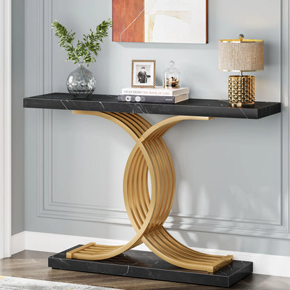 Entryway Table, Modern 39-Inch Console