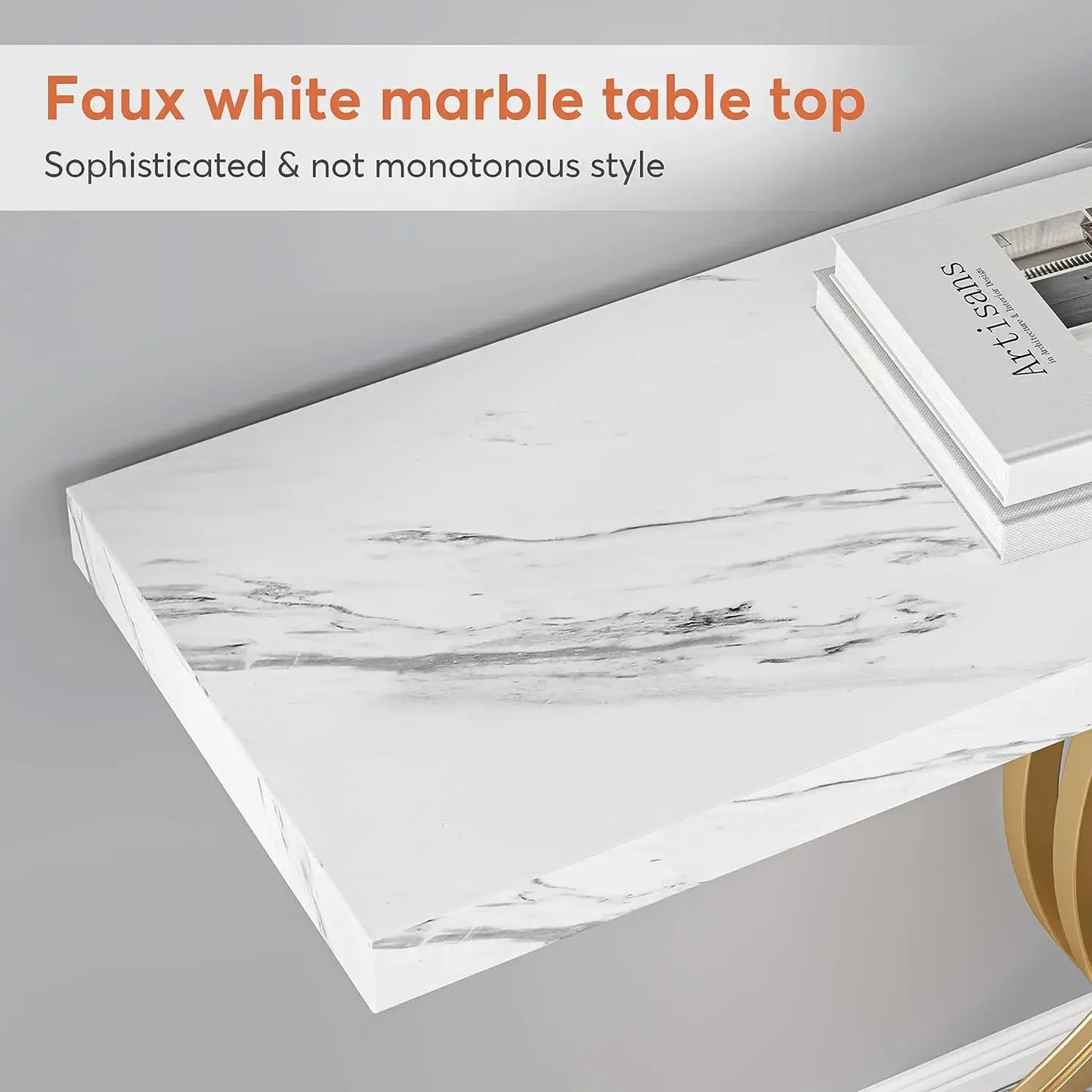 Entryway Table, Modern 39-Inch Console