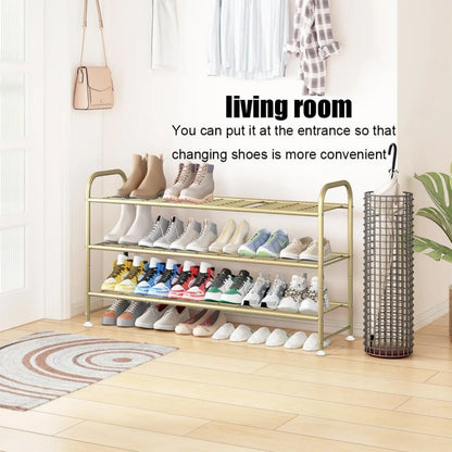 Shoe Rack Long 3 Tier Shoe Storage Organizer