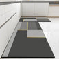 Kitchen Carpet Non-slip Oil-proof Rug Waterproof Leather Floor Mat