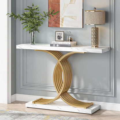 Entryway Table, Modern 39-Inch Console