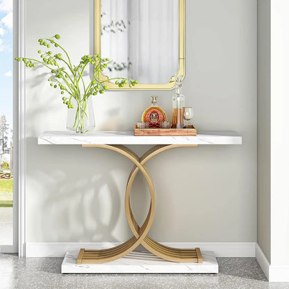 Entryway Table, Modern 39-Inch Console