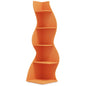 Modern 5-Tier Wall Corner Bookshelf,