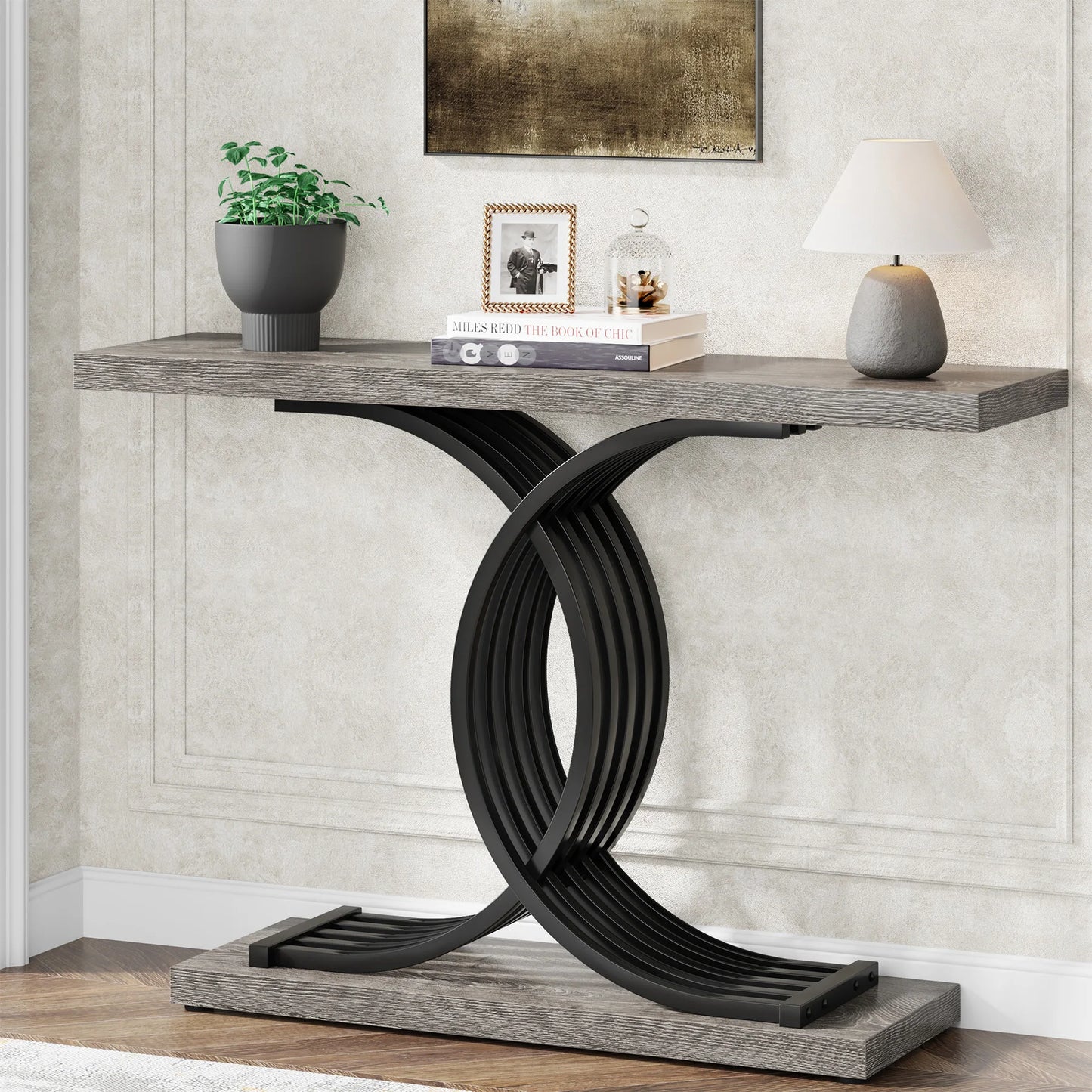 Entryway Table, Modern 39-Inch Console