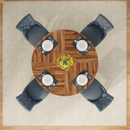 Round Dining Table Farmhouse