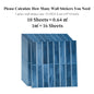 Waterproof and Anti-oil Peel-and-Stick Wall Tiles