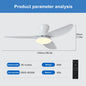 Bedroom ceiling fan light, dining room, living room,