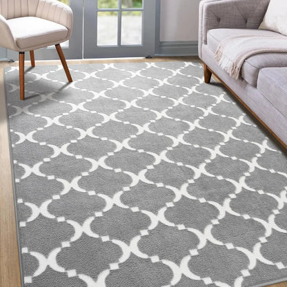 Shag Area Rug Memory Foam Rug 6x9 Feet,