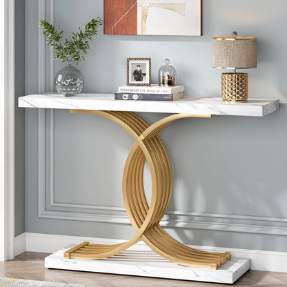 Entryway Table, Modern 39-Inch Console