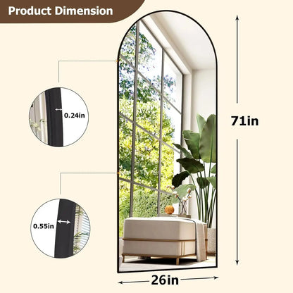 Full Length Mirror- Extra Large for Bedroom, Living Room, Bathroom
