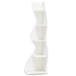 Modern 5-Tier Wall Corner Bookshelf,